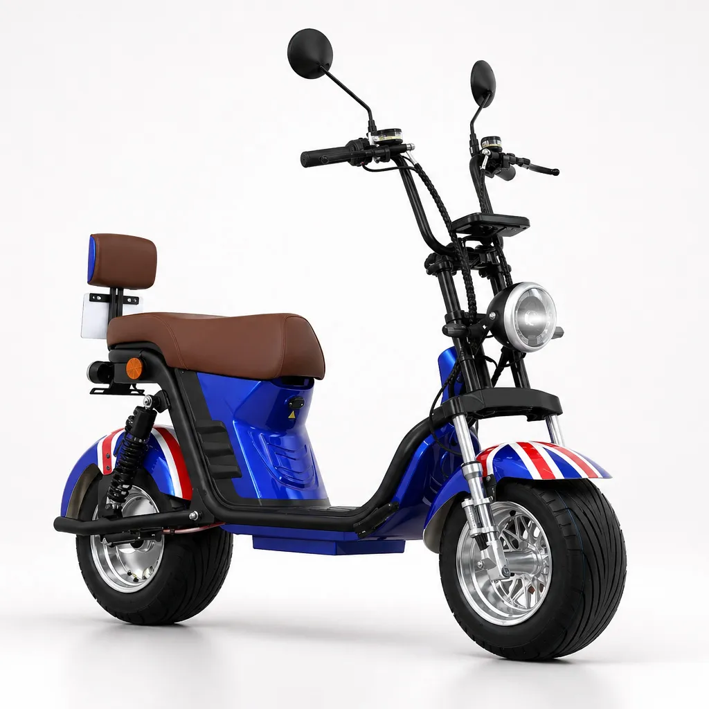 Scooter Elétrica Chopper 2 lugares